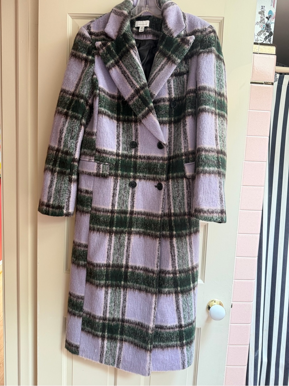 Double Breasted Coat TopShop - Picture 1 of 5